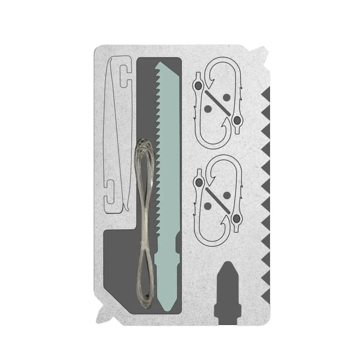 Pocket Fishing Survival Kit - Made in the USA