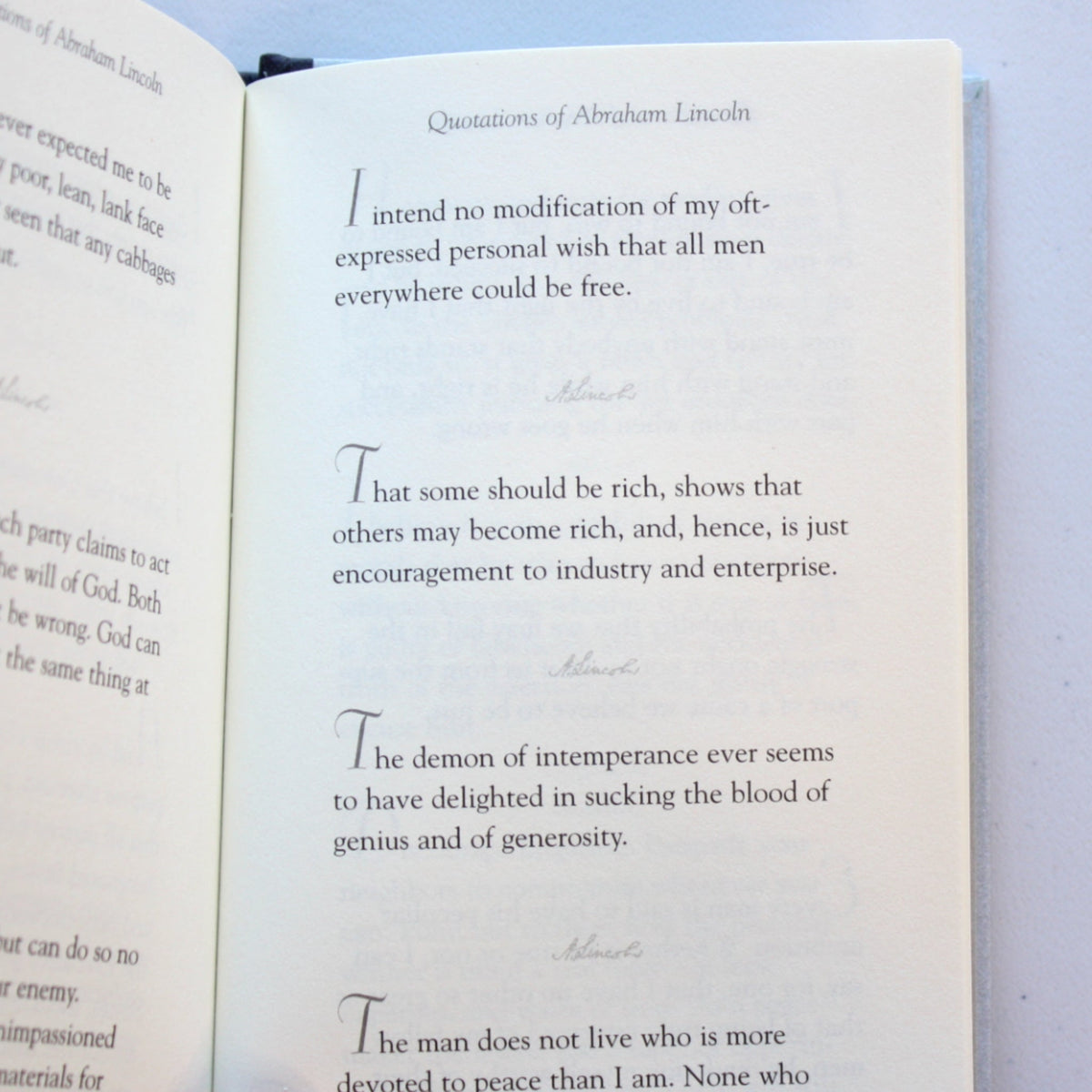 Quotations of Abraham Lincoln - Made in the USA