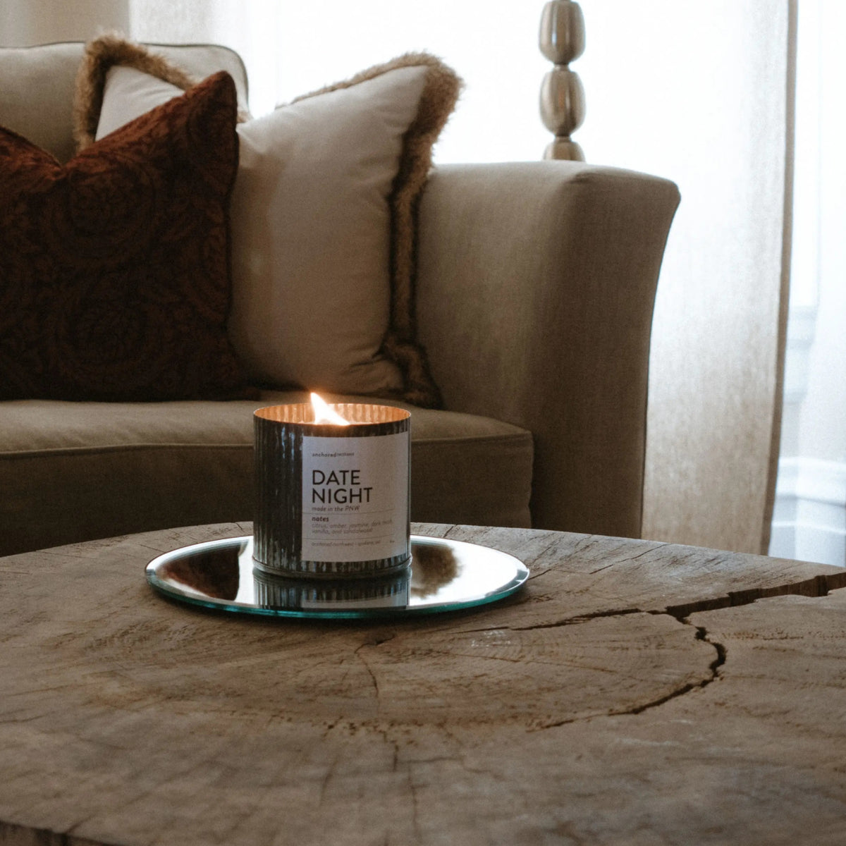 Wood Wick Soy Candle - Date Night - Made in the USA