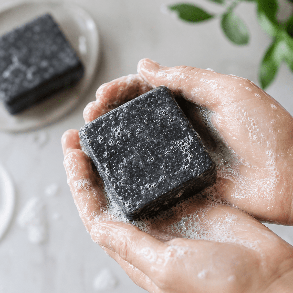 Amish Farms Soap 5 Bar Bag - Deep Cleansing Soap - Activated Charcoal - Made in the USA