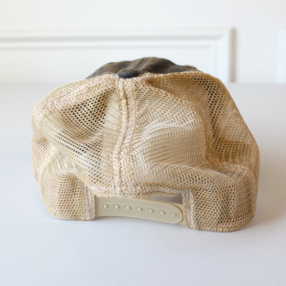 Distressed American Flag Hat - Navy Blue - Made in the USA