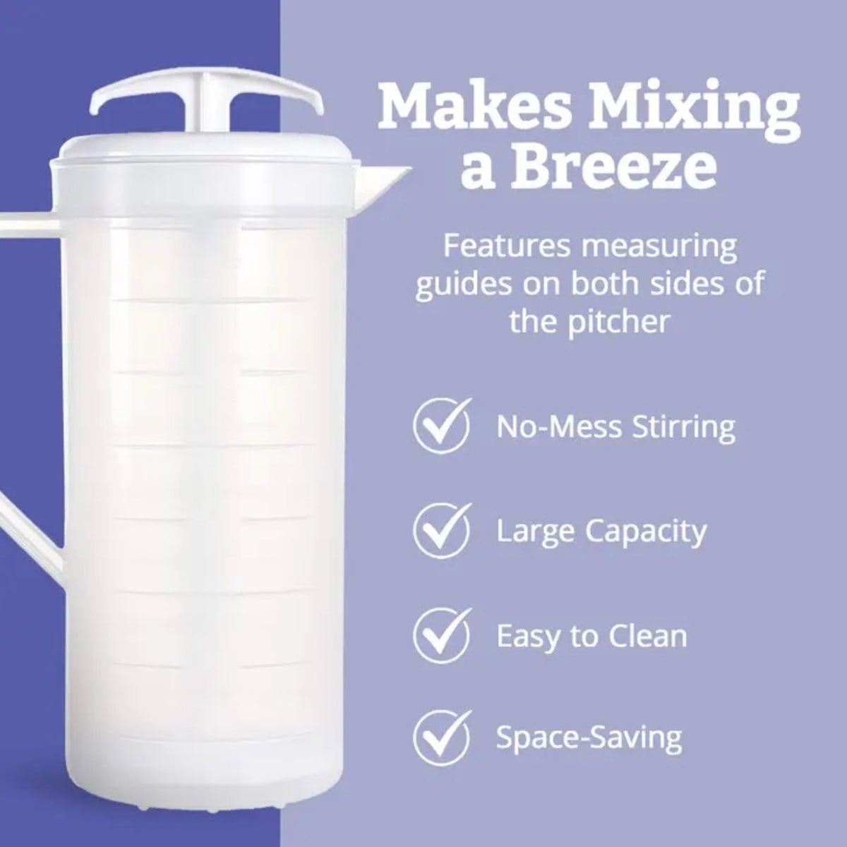 Mixing Pitcher - 2 Quart - Made in the USA