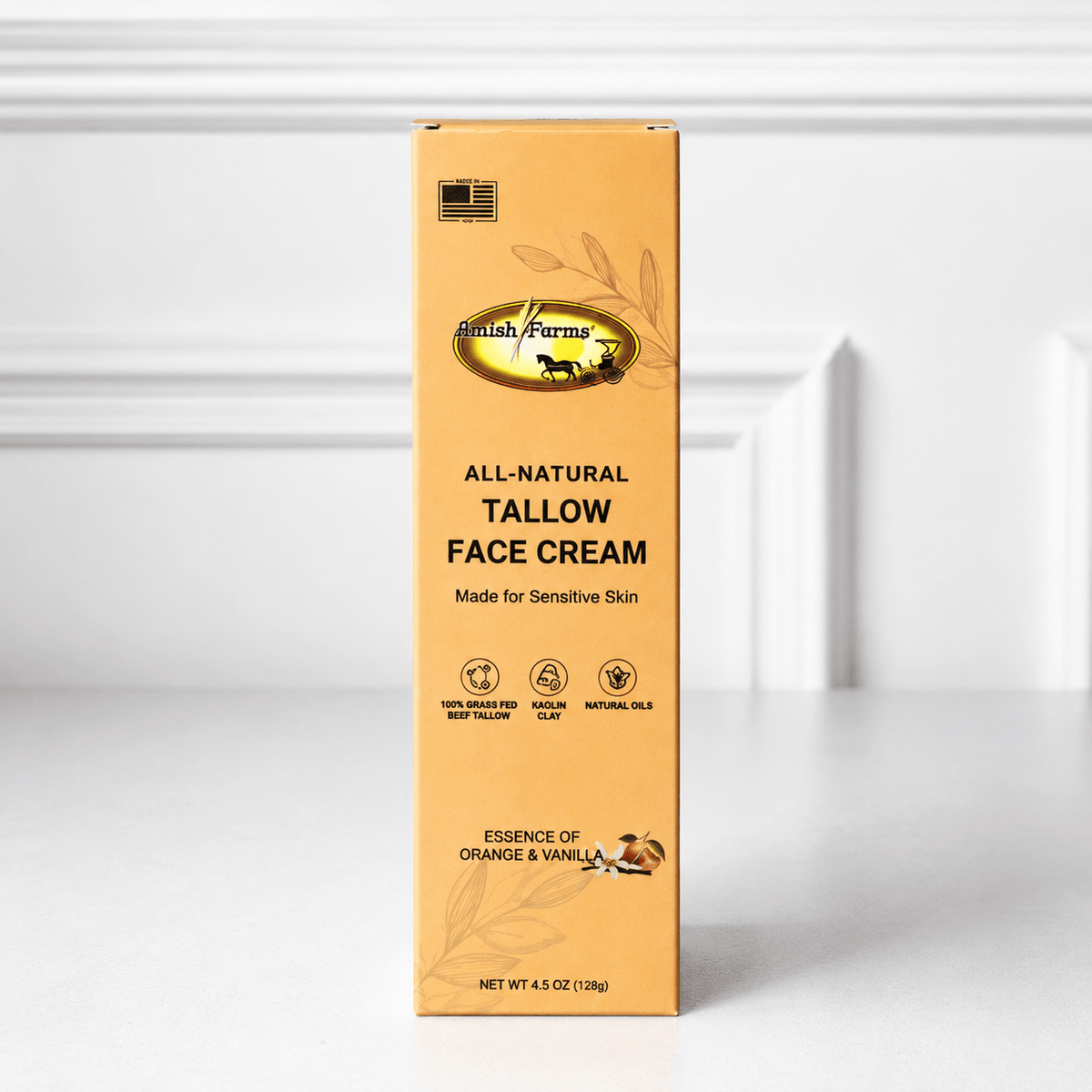 Amish Farms All Natural Tallow Face Cream - Made in the USA