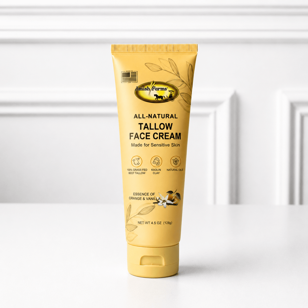 Amish Farms All Natural Tallow Face Cream - Made in the USA
