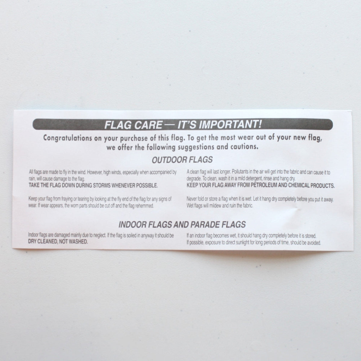 American Flag - Nylon - Made in the USA - Made in the USA