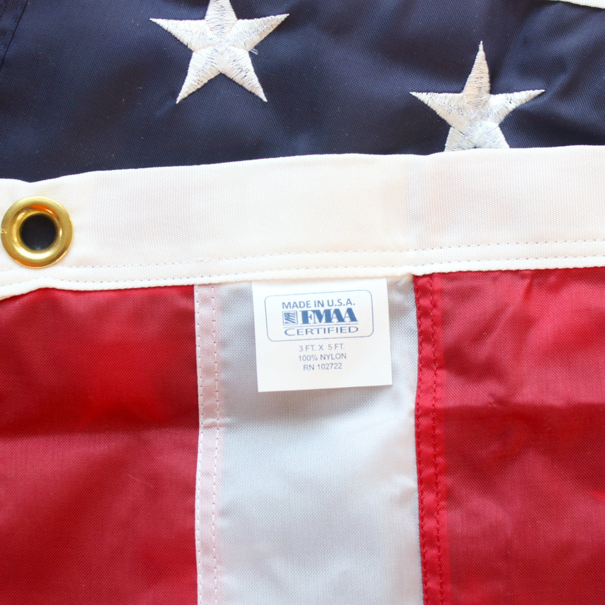 American Flag - Nylon - Made in the USA - Made in the USA