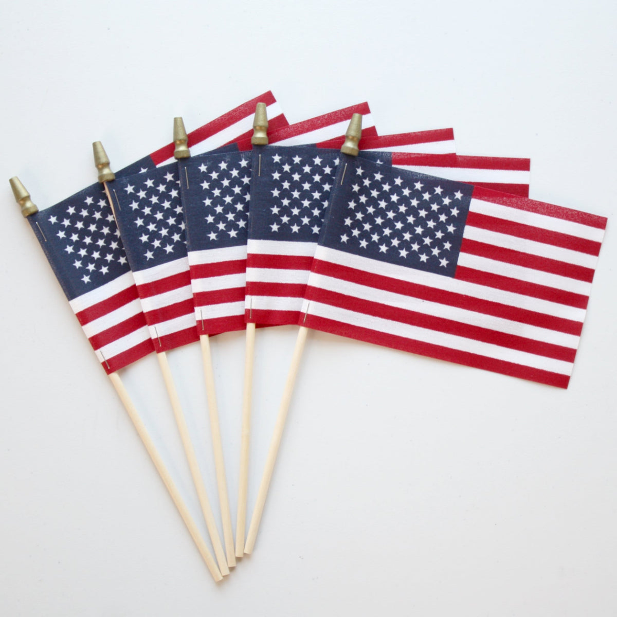American Flag on a Staff - Made in the USA - Made in the USA
