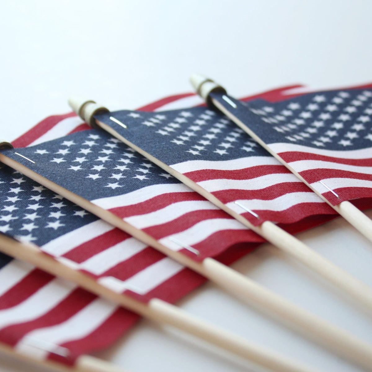American Flag on a Staff - Made in the USA - Made in the USA