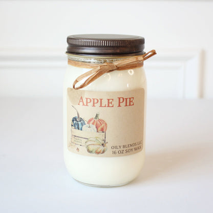 Apple Pie Soy Candle - Made in the USA
