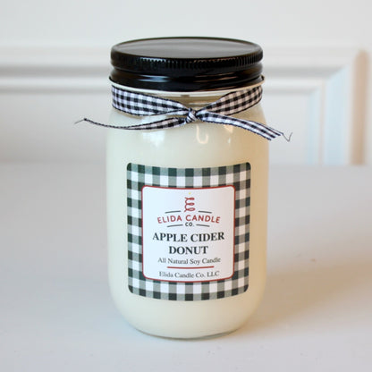 Homespun Soy Candle - Apple Cider Donut - Made in the USA