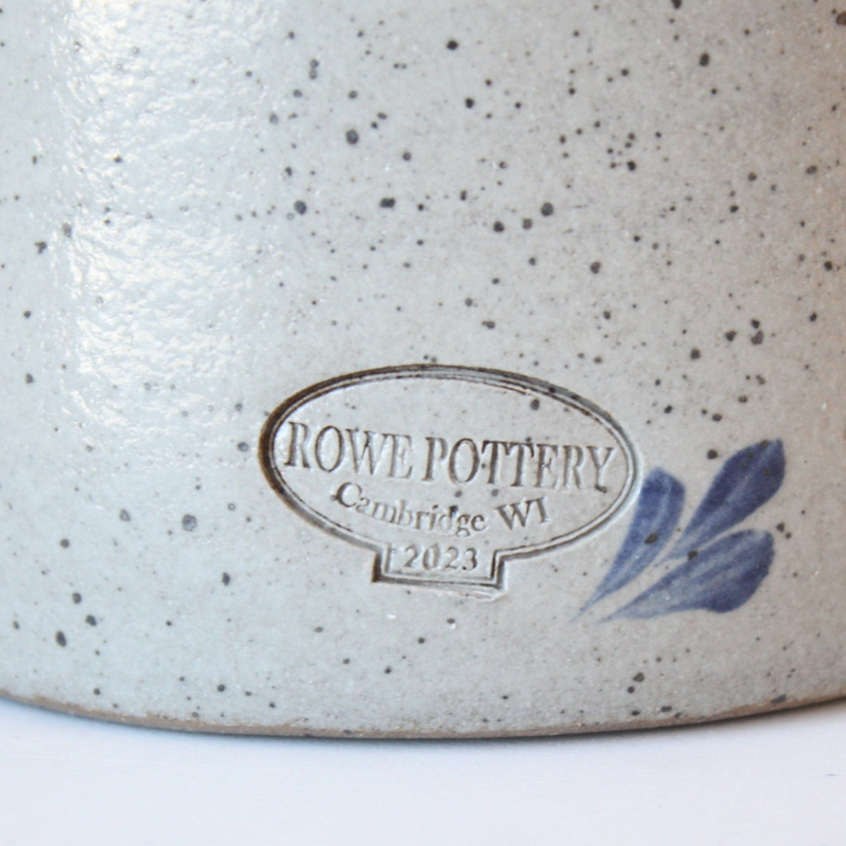 Bumble Bee Hand Painted Pottery Crock - Made in the USA