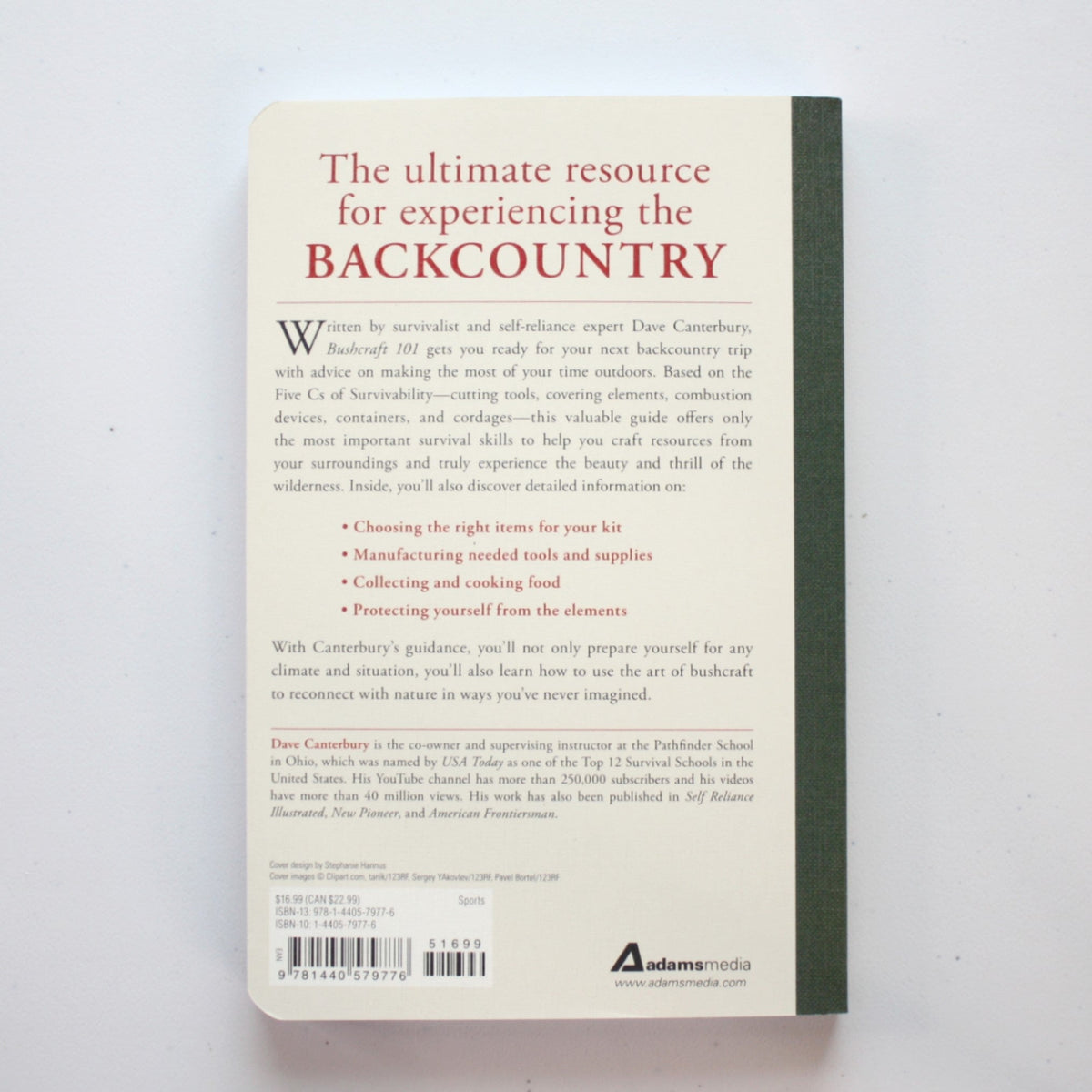 Bushcraft 101: A Field Guide to the Art of Wilderness - Made in the USA