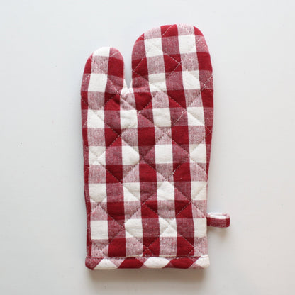 Buffalo Check Oven Mitts - Made in the USA