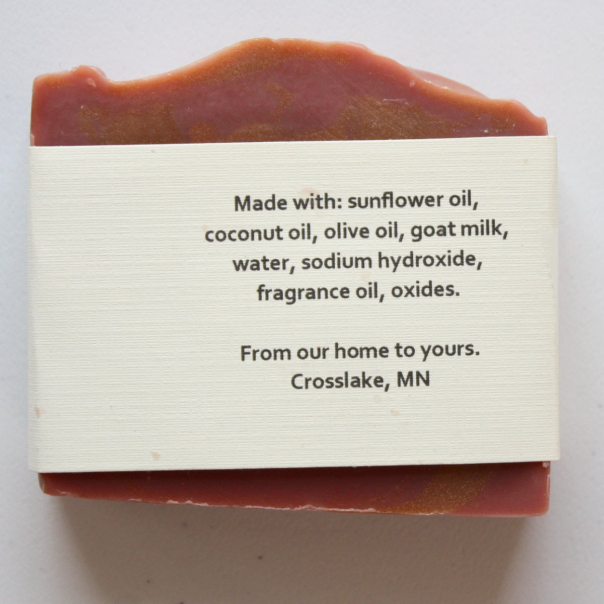 Cherry Almond Handmade Goat Milk Soap - Made in the USA