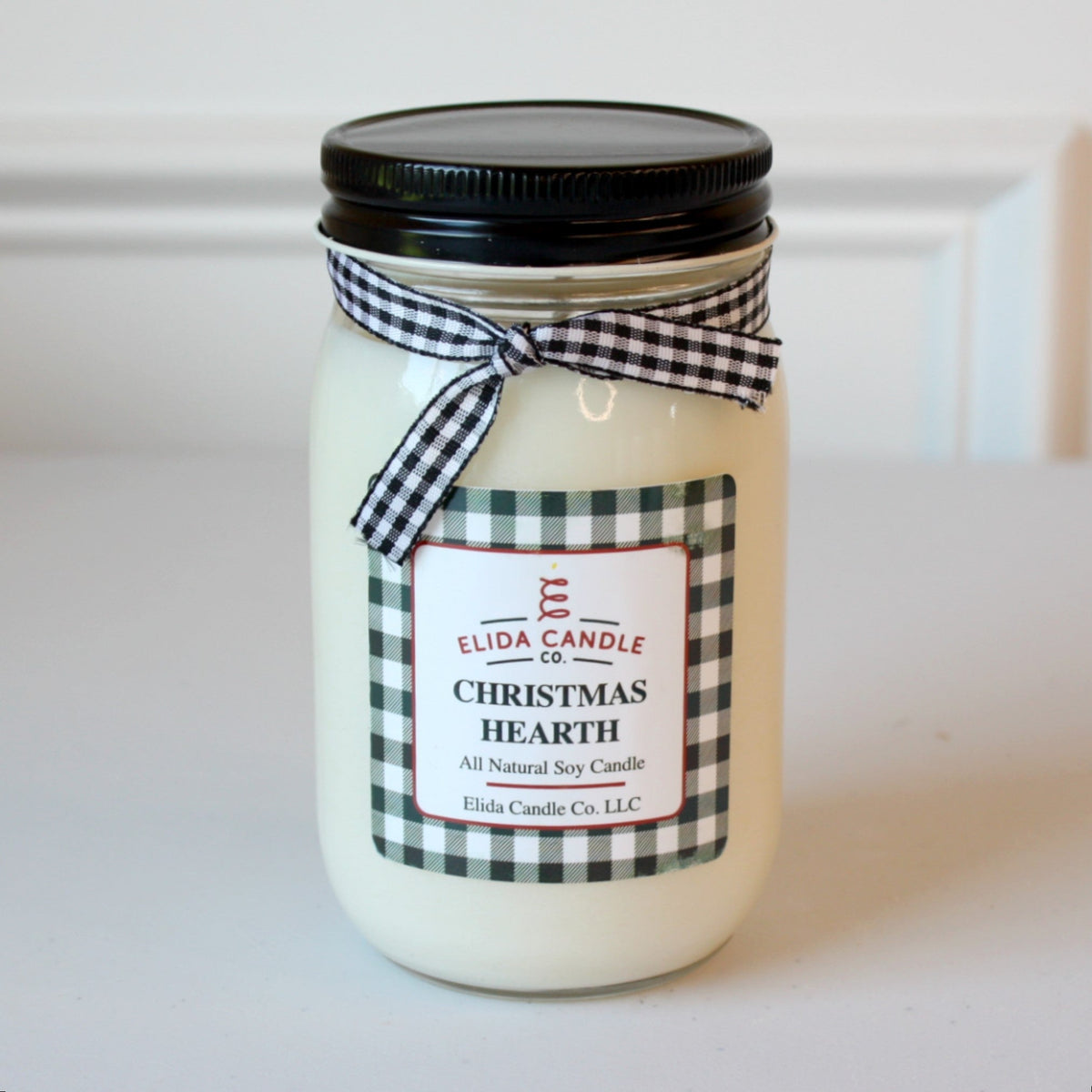 Homespun Soy Candle - Christmas Hearth - Made in the USA