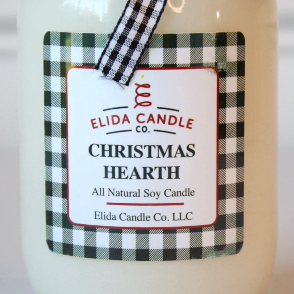 Homespun Soy Candle - Christmas Hearth - Made in the USA