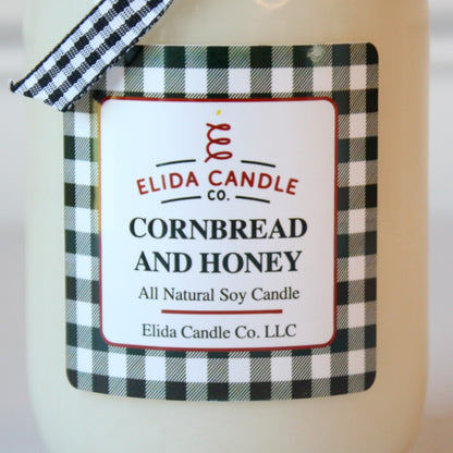 Homespun Soy Candle - Cornbread and Honey - Made in the USA