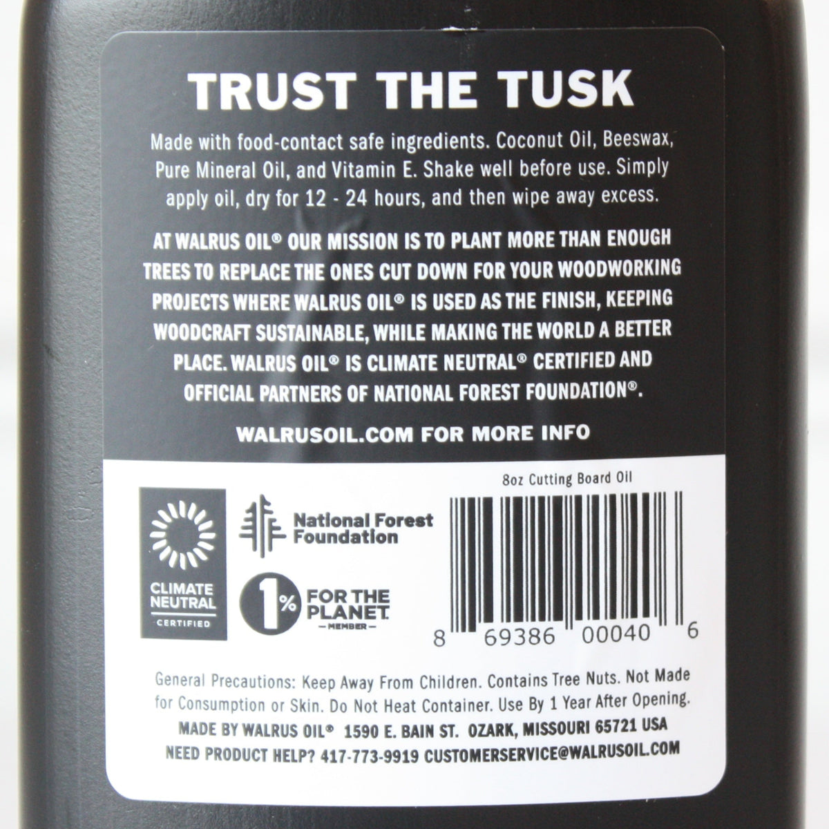 Walrus Oil - Cutting Board Oil - Made in the USA