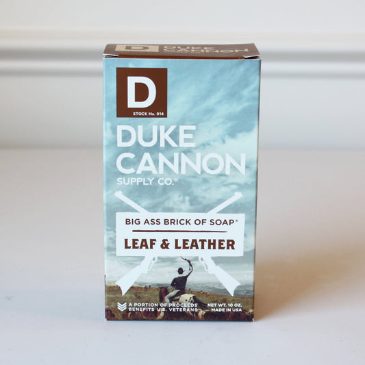 Duke Cannon Soap - Leaf and Leather - Made in the USA