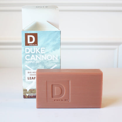 Duke Cannon Soap - Leaf and Leather - Made in the USA
