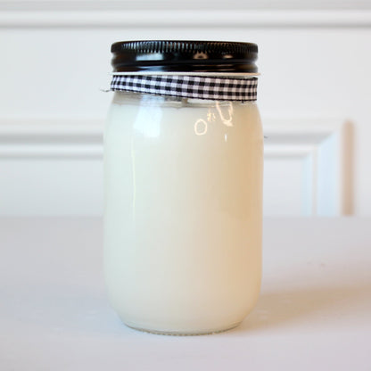 Homespun Soy Candle - Christmas Hearth - Made in the USA