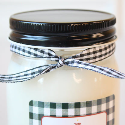Homespun Soy Candle - Christmas Cheer - Made in the USA