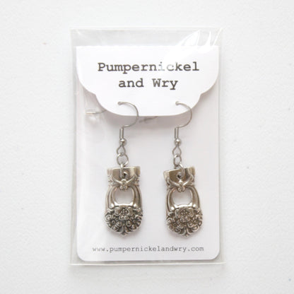 Vintage Flatware Earrings - Eternally Yours - Made in the USA