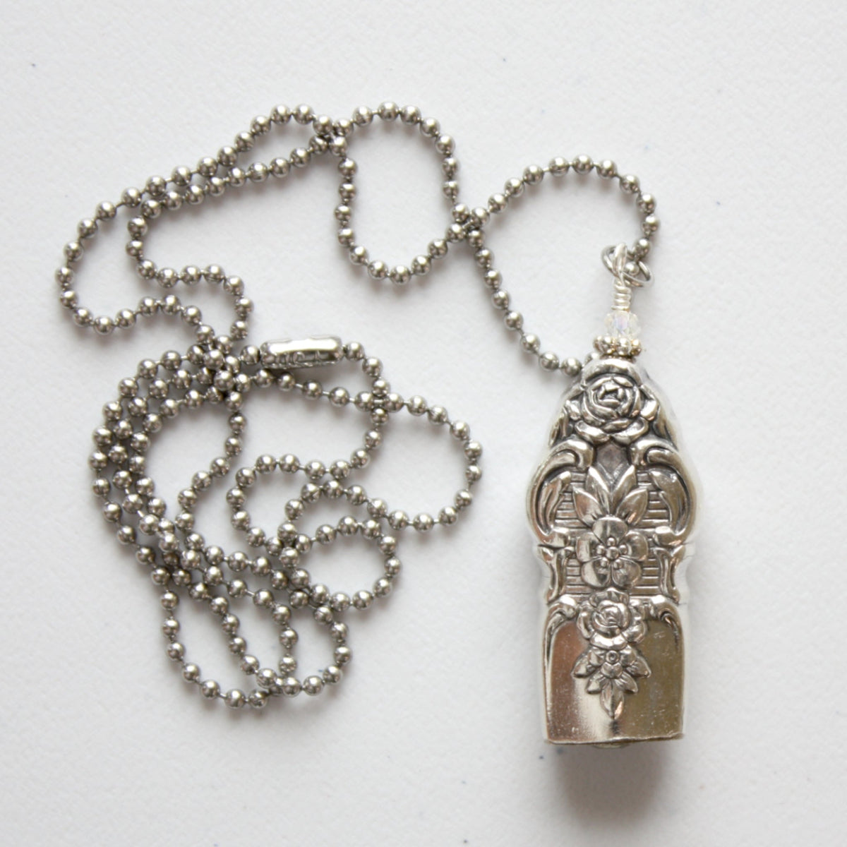 Vintage Flatware Pendant - Distinction - Made in the USA