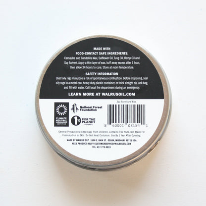 Walrus Oil - Furniture Wax - Made in the USA