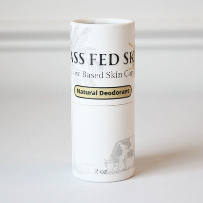 Grass Fed Skin Natural Deodorant - Made in the USA