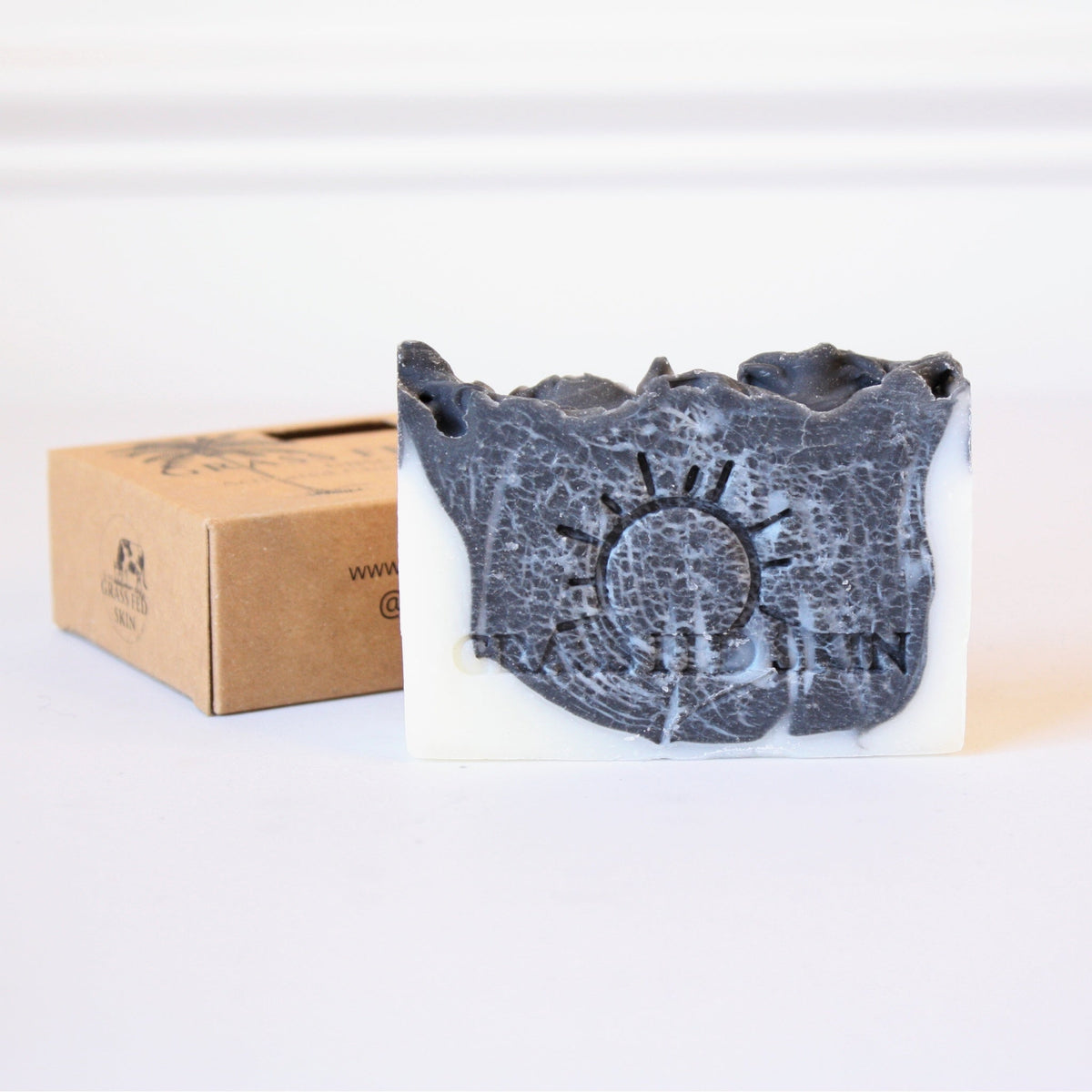 Grass Fed Skin Tallow Activated Charcoal Soap - Made in the USA