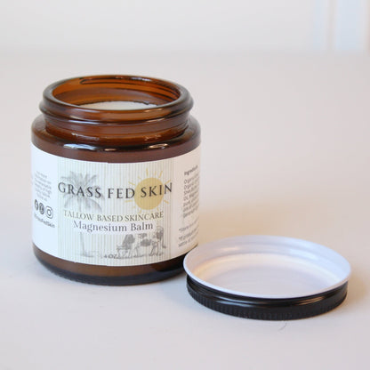 Grass Fed Skin Tallow Magnesium Balm - Made in the USA