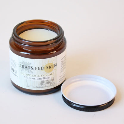 Grass Fed Skin Tallow Magnesium Balm - Made in the USA