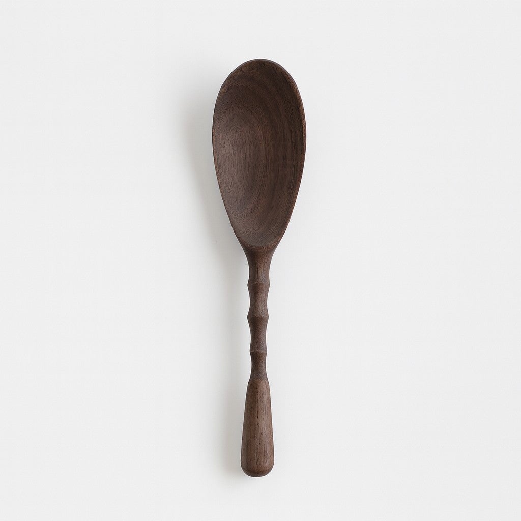 Handmade Wood Heavy Chef Spoon - Made in the USA