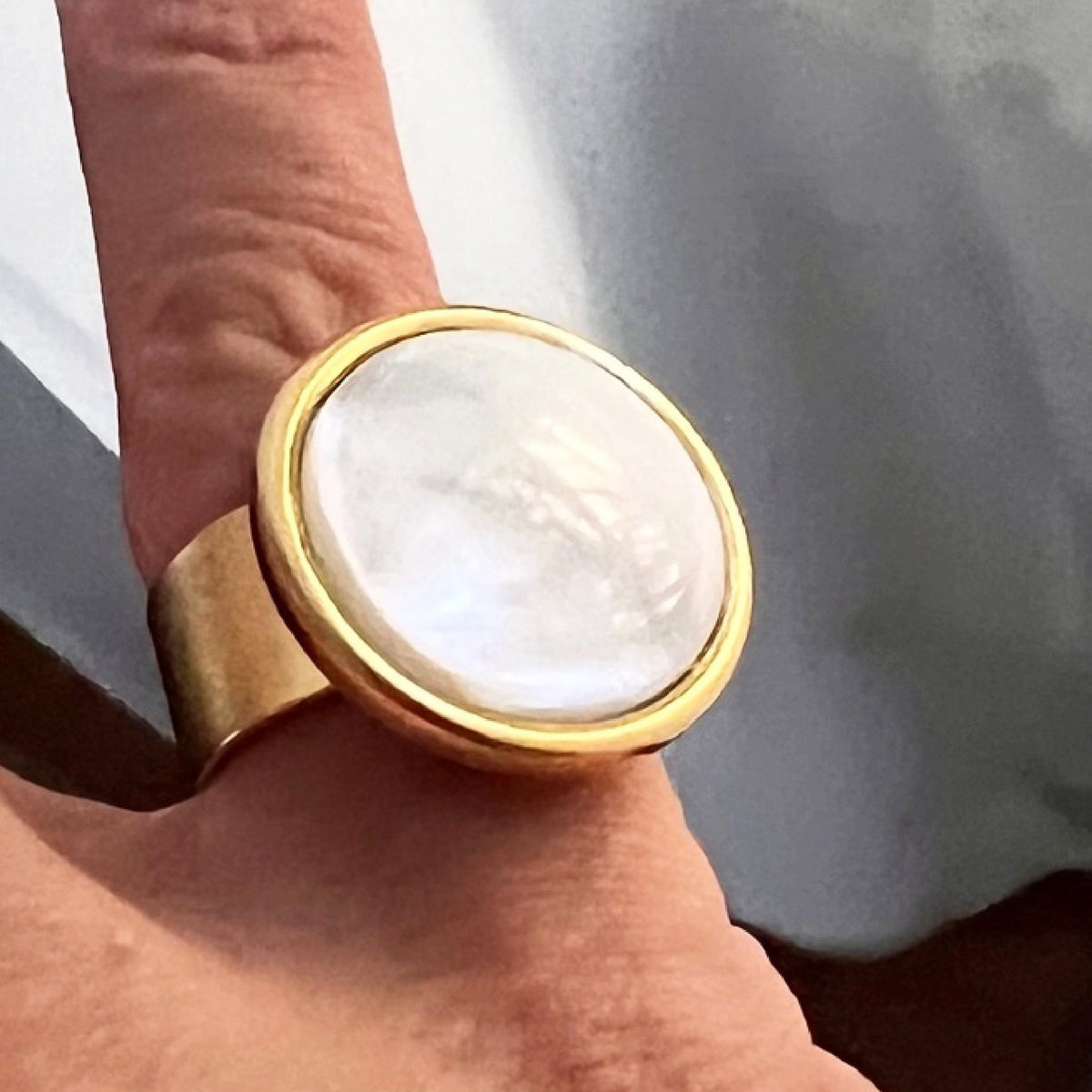 Trochus Shell Ring - Made in the USA