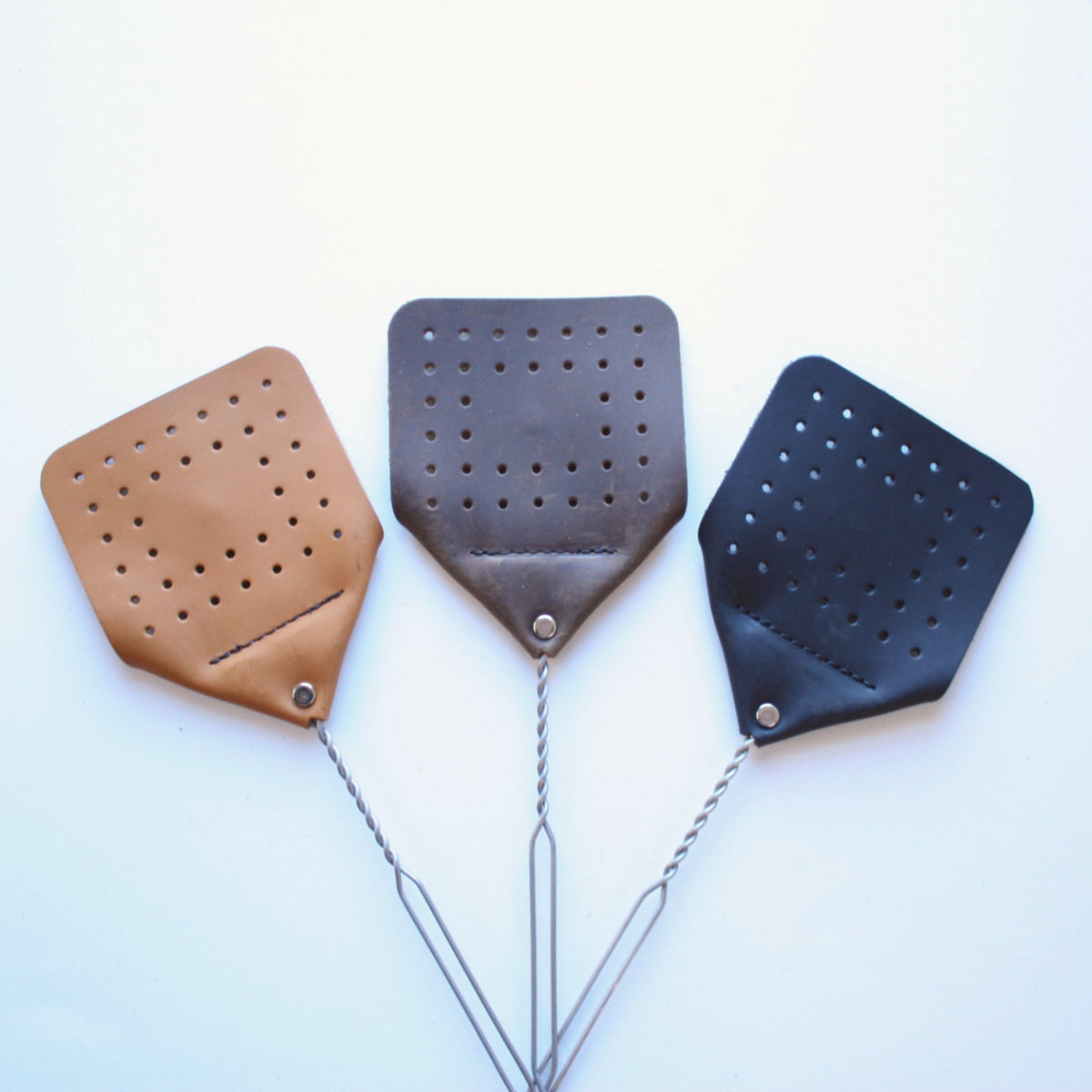 Leather Flyswatter - Made in the USA