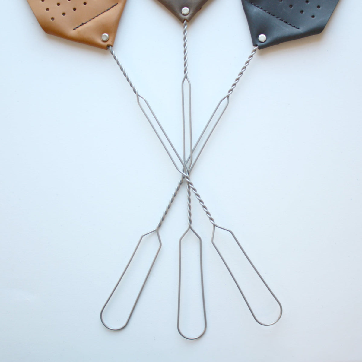 Leather Flyswatter - Made in the USA