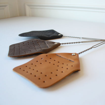 Leather Flyswatter - Made in the USA