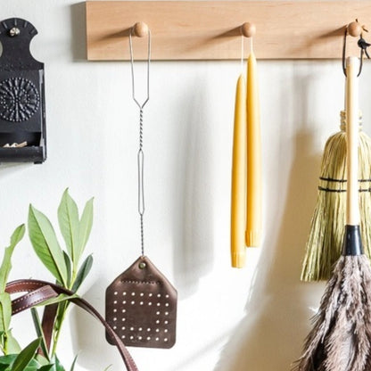 Leather Flyswatter - Made in the USA