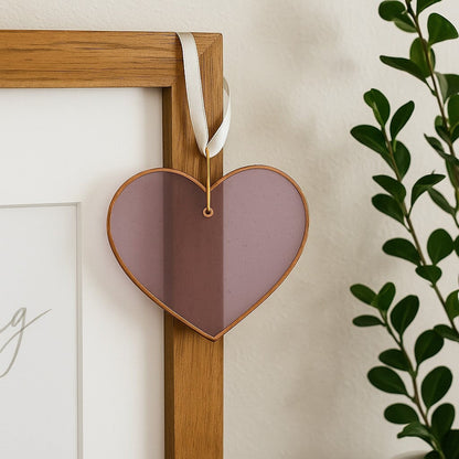 Leaving You My Heart Memorial Heart - Made in the USA