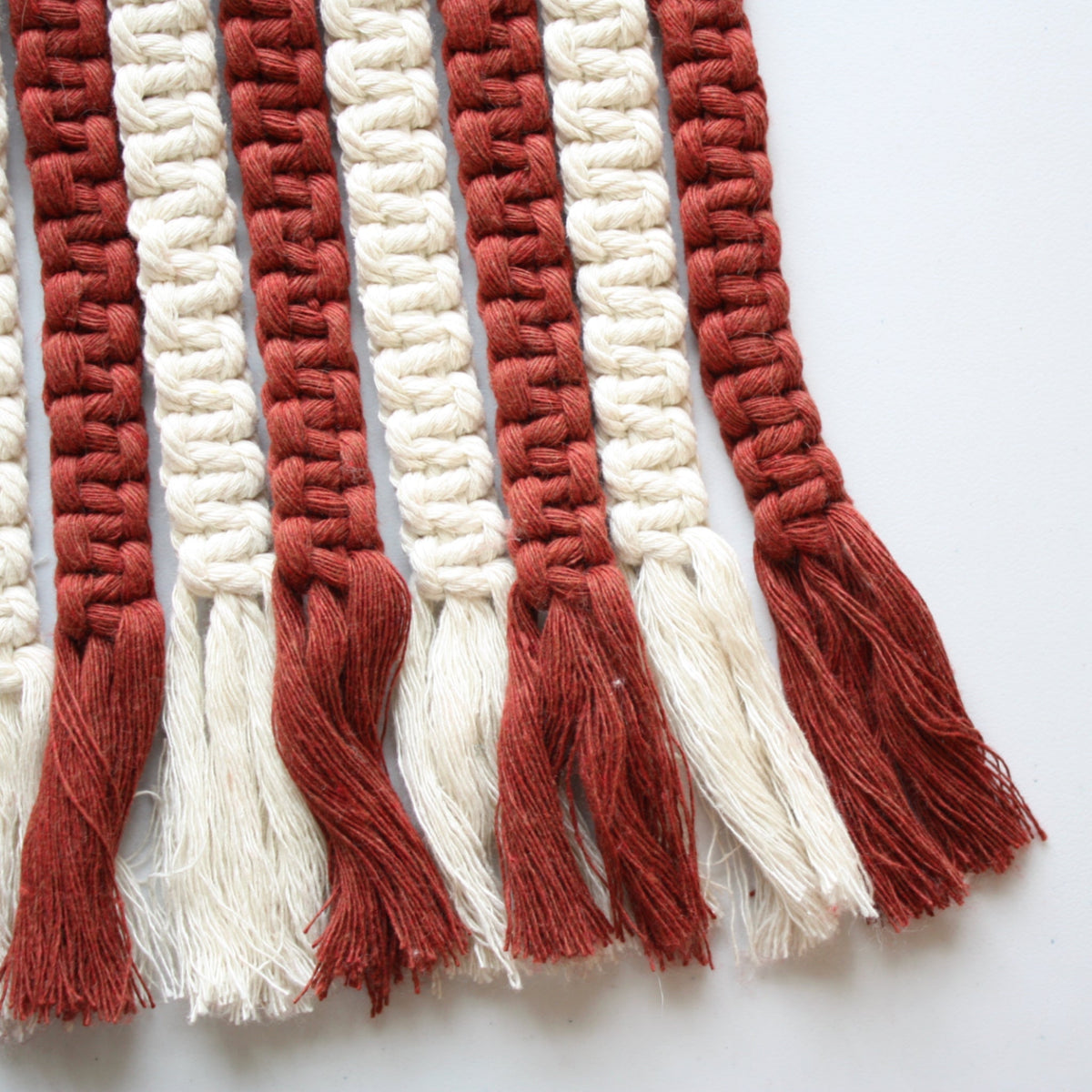 Macrame Boho American Flag - Made in the USA