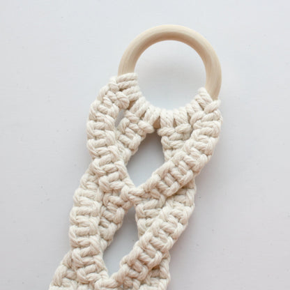 Macrame Boho Plant Hanger - Fancy - Made in the USA