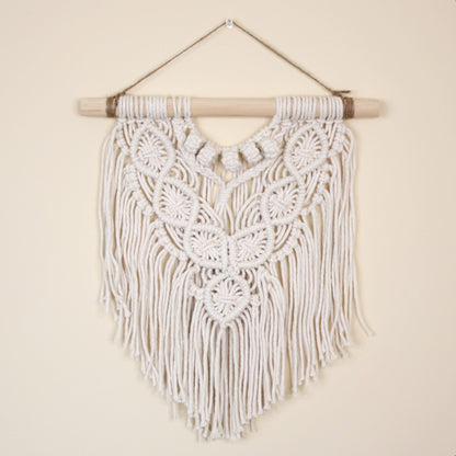 Macrame Boho Wall Hang - Made in the USA