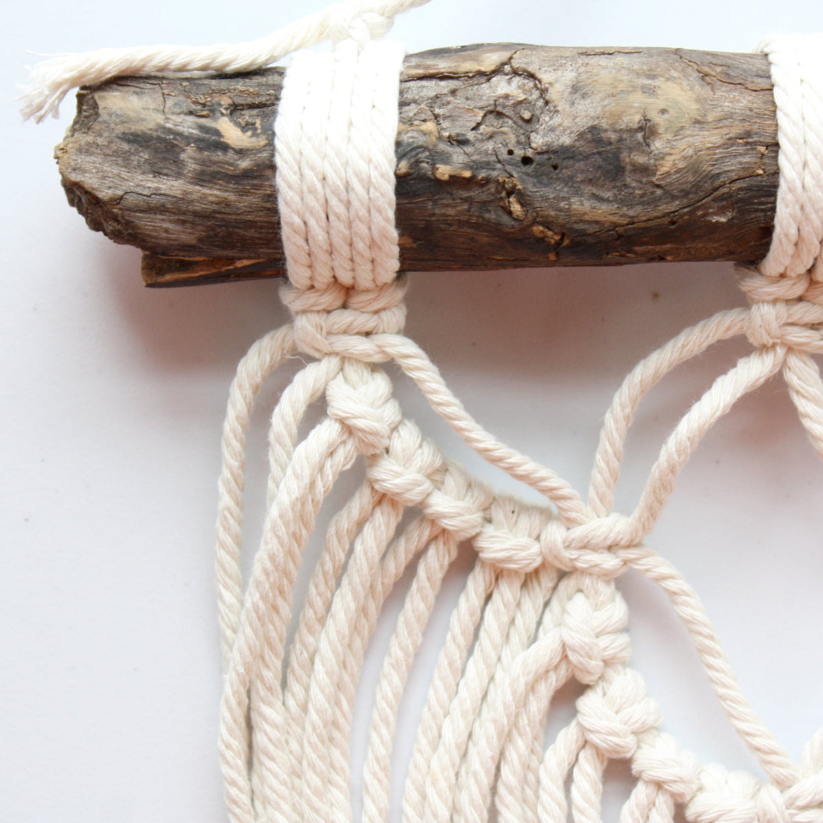 Macrame Boho Mini Wall Hanging - Made in the USA