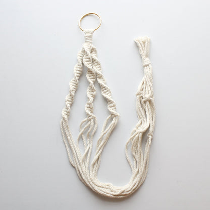 Macrame Boho Plant Hanger - Made in the USA