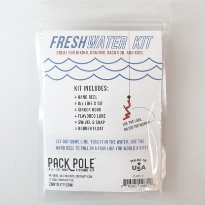Pack Pole Emergency Fishing Kit - Made in the USA