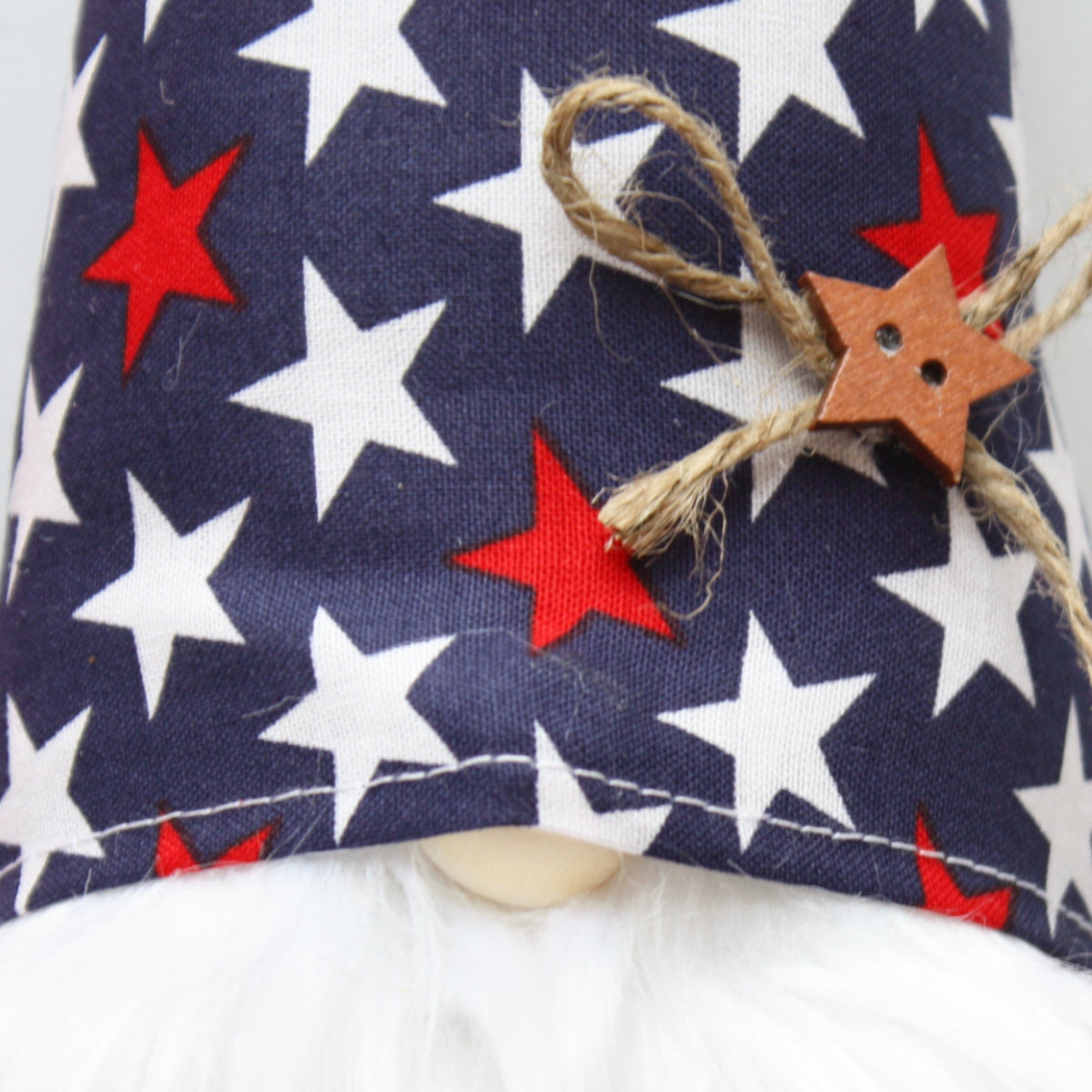 Pair of Handmade Patriotic Gnomes Couple - Made in the USA