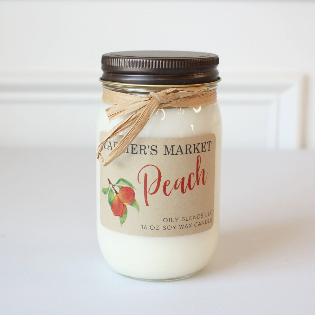Peach Soy Candle - Made in the USA