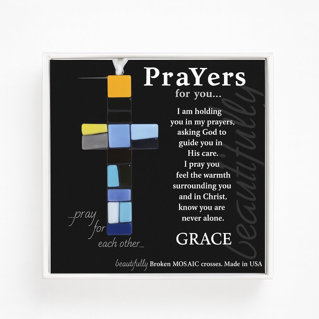Prayers for You Support Cross - Made in the USA