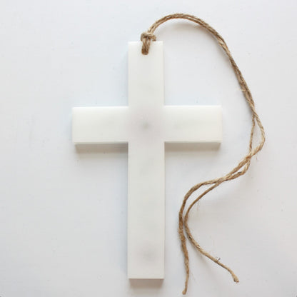 Pressed Flower Cross - Made in the USA